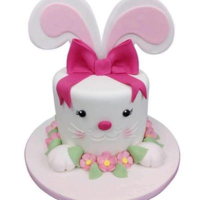 Bunny Ears Birthday Cake