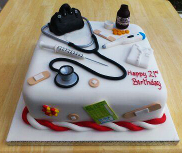 Doctor Kit Medical Cake
