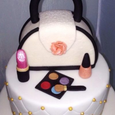 Luxury Bag Makeup Cake