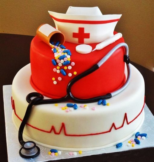 Nursing Medical Cake