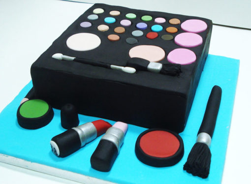 Girls Make-up cake ideas in Lahore